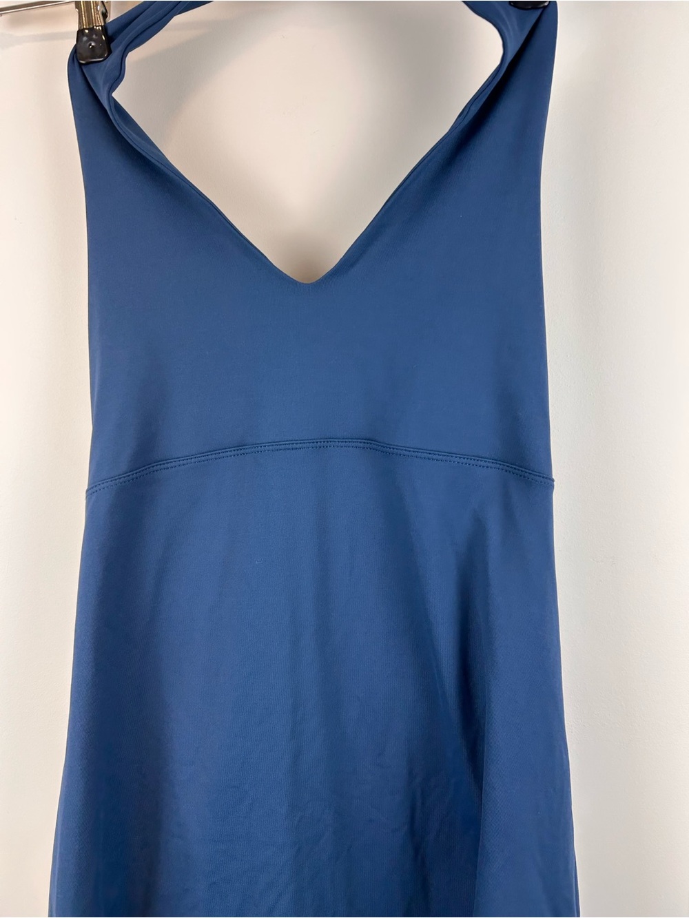 Patagonia Morning Glory Halter Dress Blue Women’s Medium Tie Back - Picture 6 of 10